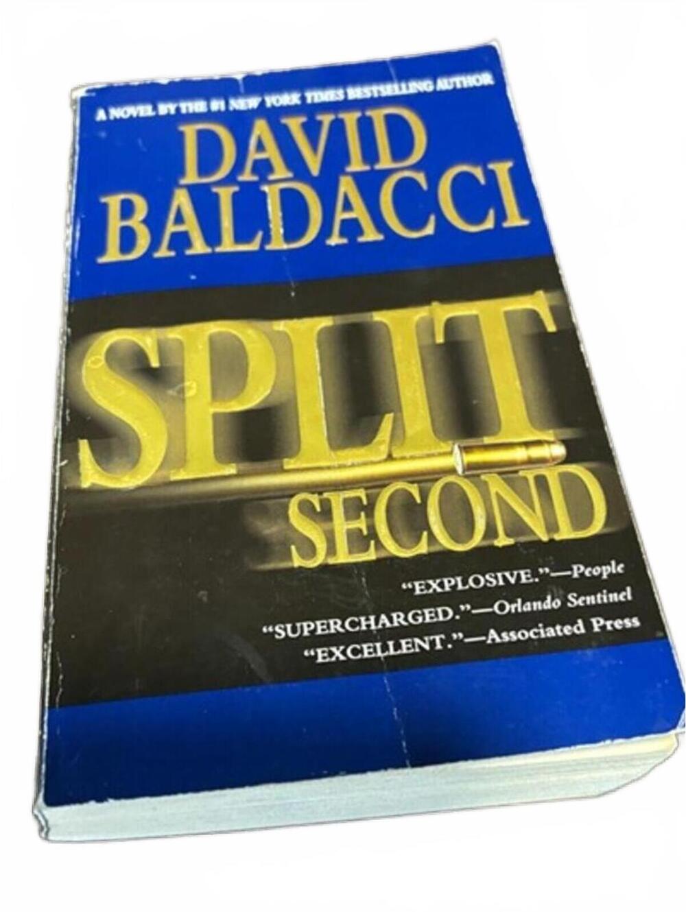 Split Second by David Baldacci - Mass Market Paperback (King & Maxwell #1)
